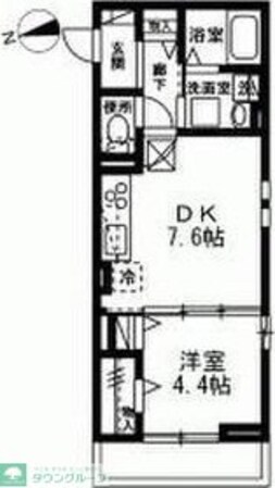 ロイジェント高島平の物件間取画像